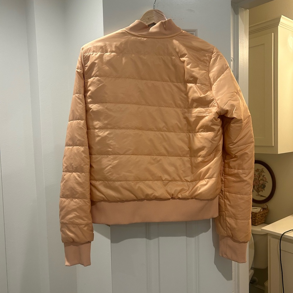 Peach Quilted Bomber Jacket lululemon - Picture 3 of 3
